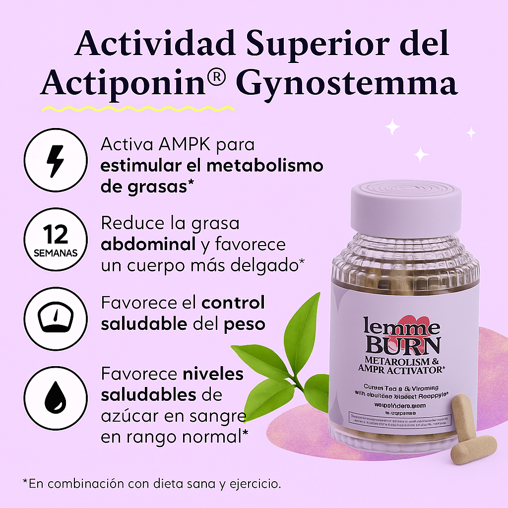 Lemme Burn - aumenta metabolismo y quema grasa