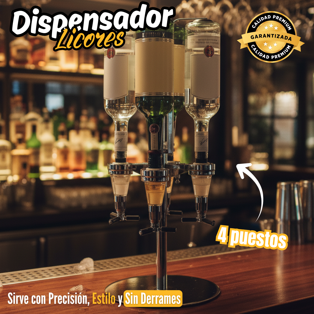 Dispensador de Licores Ajustable
